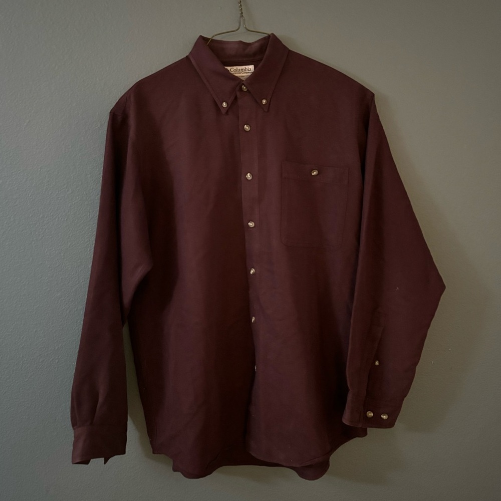 Vintage Columbia GRT Button-Up Shirt L